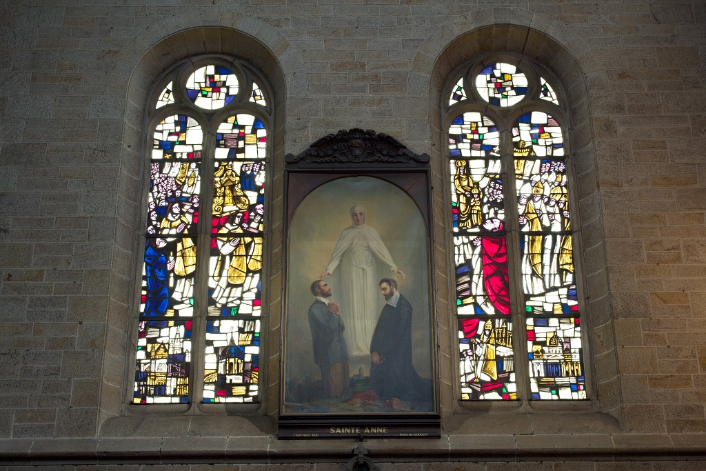 sainte anne d'auray basiliek kerk bedevaartsoord france frankrijk bretagne morbihan renaissance religie scala santa